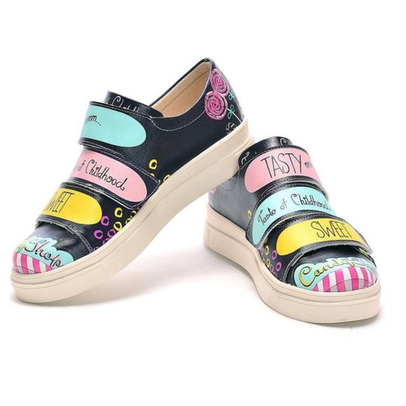 Goby Shoes - Candy Shop Slip on Sneakers - Picture 3 of 5
